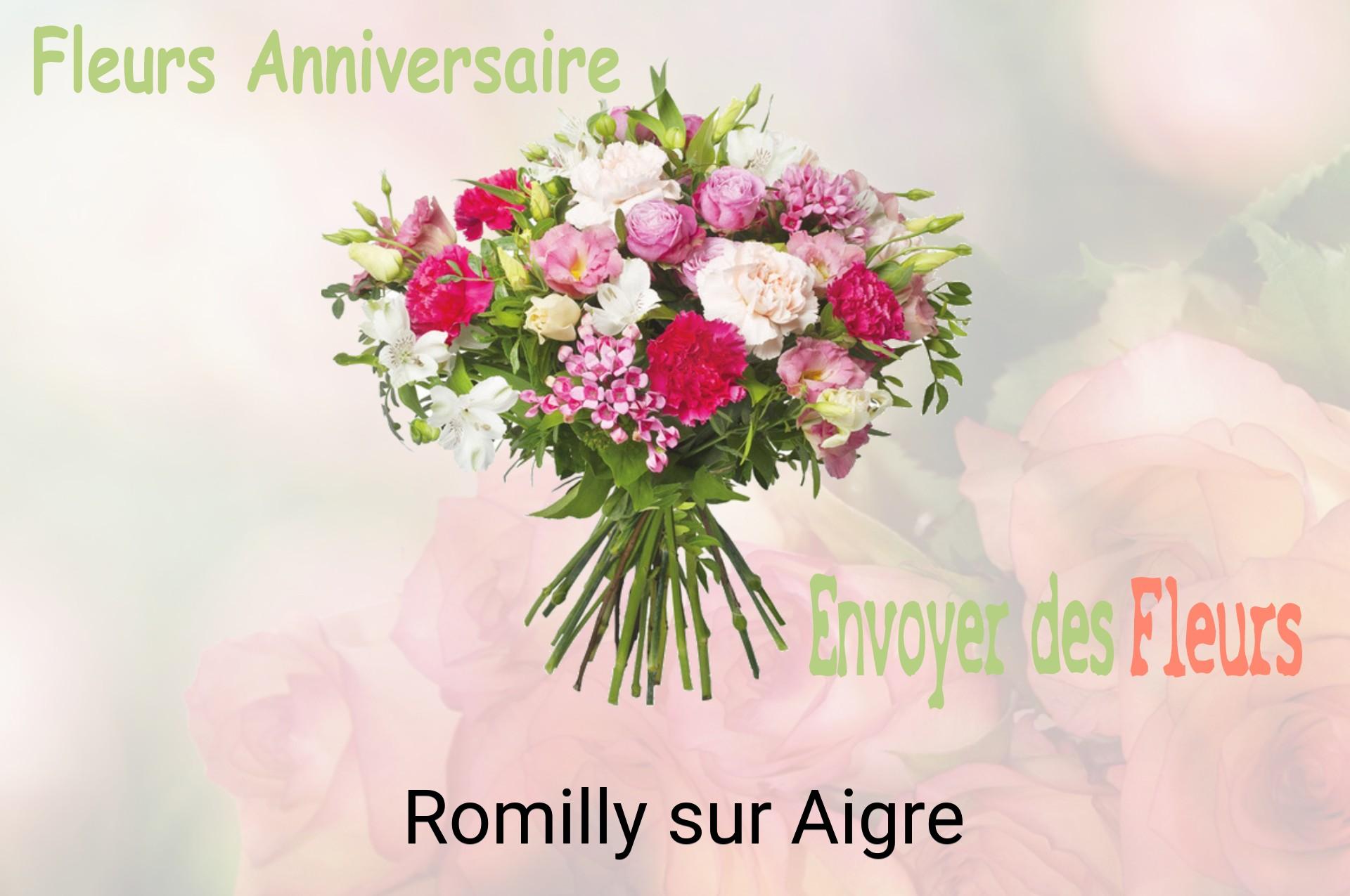 Bouquet de fleurs d’anniversaire livré à Romilly-sur-Aigre